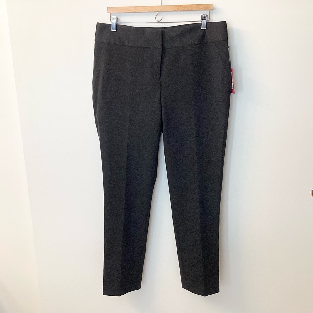 NWT Vince Camuto Ponte Ankle Pants - Gray - 14